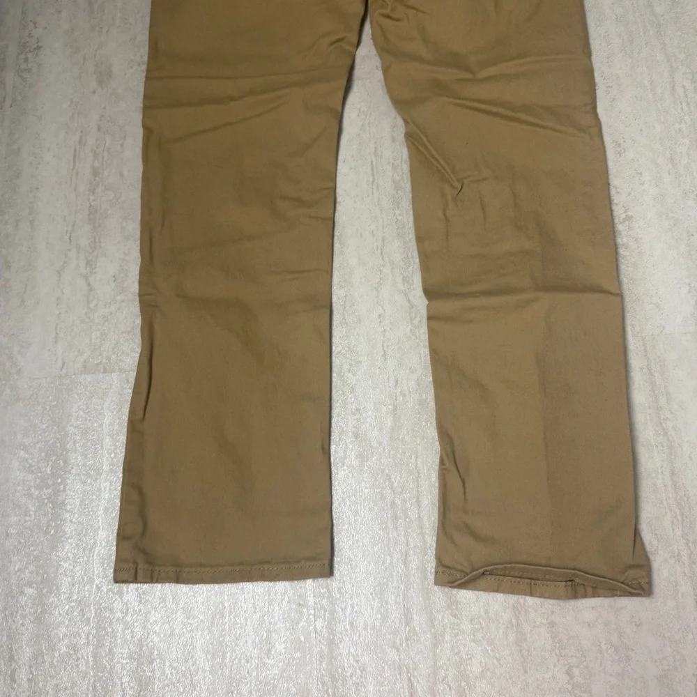 Levi Strauss Khaki tan athletic flex casual pants jeans 29x32